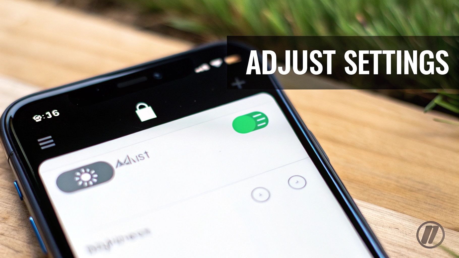 A screenshot of the battery saver mode on an Android phone, showing the toggle switch and options.