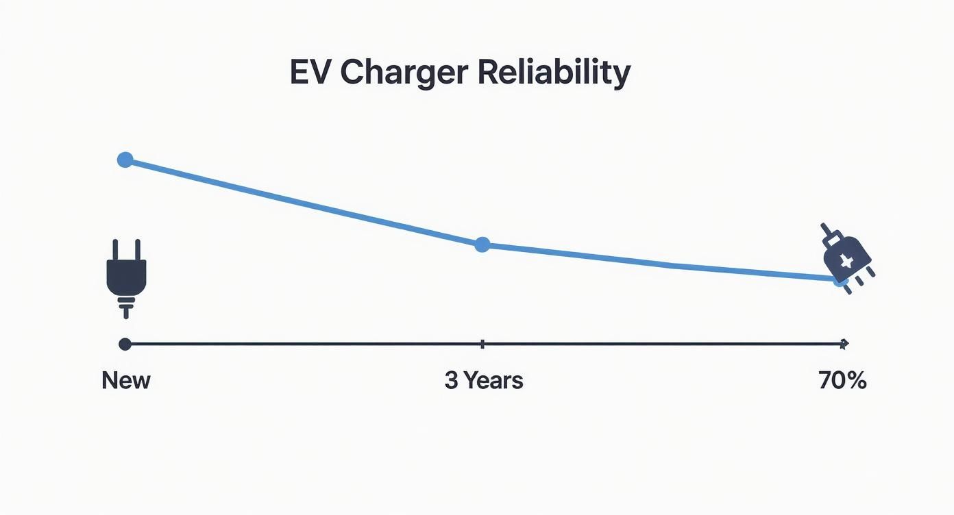 Infographic about charger not working